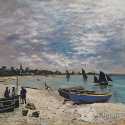 Копия Моне Клод "Пляж в Сент-Адрессе" фото